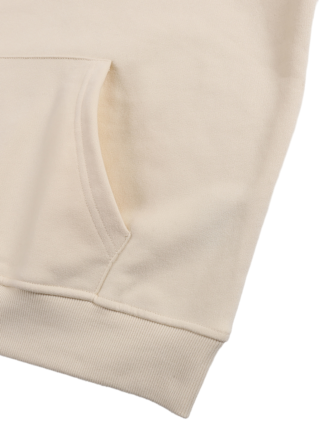 Fleeced High Neck Hoodie – Custom Basics | Tapstitch-6